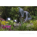 park theme life size metal statue nude woman bronze sculpture